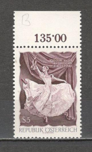 Austria.1967 100 ani valsul &quot;Dunarea albastra&quot; MA.638