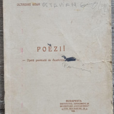 Poezii - Octavian Goga// 1906, prima editie, rarisima