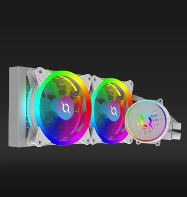 Cooler Procesor AQYRIS AQUARIUS 240 AIO ARGB ALB foto