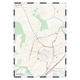 Cumpara ieftin Harta decorativa pentru perete Alba Iulia, Stil Clasic, 90x125 cm, PVC