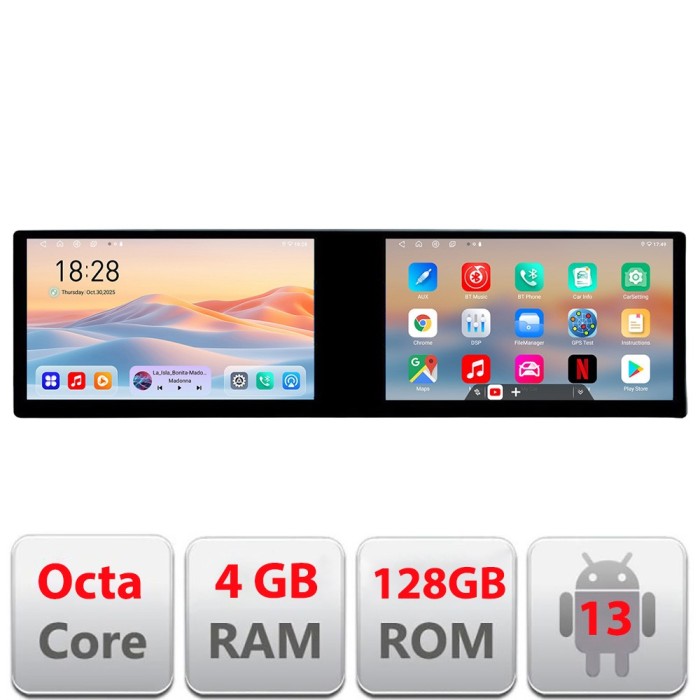 Navigatie VW Passat B5 Lenovo Incell 1K 10.5 inch 8 core 4+64 carplay android auto radio internet kit-b5-v2+EDT-E211-RK CarStore Technology