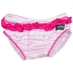 Slip de Baie Swimpy pentru Copii White S foto