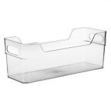 Coș Depozitare, Model Transparent, Capacitate 5.2L, Plastic, 35.5x12x13cm