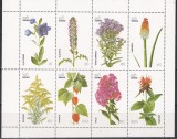 Suedia 1977 - Flori de c&acirc;mp, Bloc, MNH