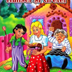 Hansel si Gretel B5 - Carte de colorat