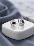 Cumpara ieftin Cercei din Argint 925 cu Zirconiu Negru Onyx A n Forma de Lacrima , Eleganta Dramatica E i Rafinament Art Deco