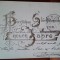 Carte postala, felicitare de an nou, perioada interbelica