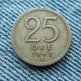 2L - 25 Ore 1948 Suedia / argint, Europa