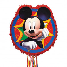 Pinata Disney Mickey Mouse rotunda cu sfori, Amscan 34106, 1 buc foto