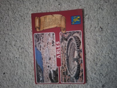 Carte postala arles foto