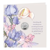 Marea Britanie 2024 SIXPENCE - Moneda ARGINT PENTRU NUNTA