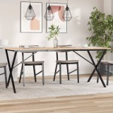 Gossi picioare masa de sufragerie x-frame 180x80x73 cm fonta