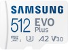 MICROSDXC EVO 512GB CL10 UHS1 W/ AD SM, Samsung