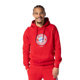 Bayern M&uuml;nchen hanorac de bărbați cu glugă Essential red - XL