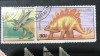(STR3) Timbre serii Straine Mongolia Dinozauri, Stampilat