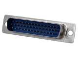 Mufă D-Sub HD 44 Pin Tată pe Cablu Drept pentru Lipire 5A, CONNFLY