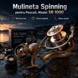 Mulineta Spinning pentru Pescuit, Model SB 1000