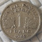 Moneda ISTORICA 1 FRANC - FRANTA, anul 1942 *cod 434 A