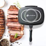 Tigaie grill dubla antiaderenta Schmitter 32x23x7.5cm 343.32. T DNC53577