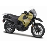 MAISTO MOTOCICLETA METALICA EDITIE SPECIALA KAWASAKI KLR650 VERDE SCARA 1 LA 18