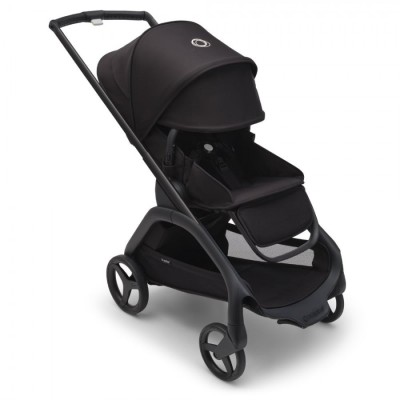Carucior Bugaboo Dragonfly Black Midnight Black foto