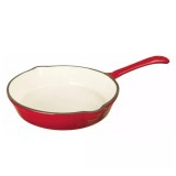 Tigaie din fonta emailata, adanca, rosu, 26 cm, Kinghoff