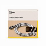 Cumpara ieftin Furtun duș extensibil LIVARNO 1,5&ndash;2 m, flexibil și rezistent, finisaj cromat