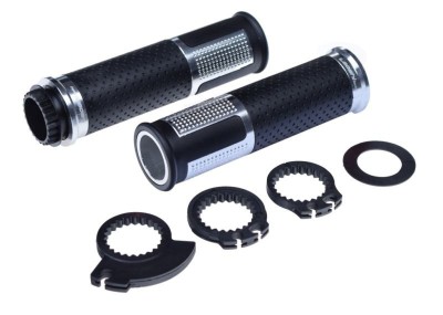 Set mansoane moto universale 654, culoare argintiu Cod Produs: MX_NEW AW566018 foto