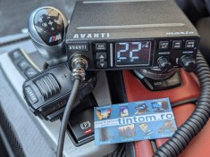 Statie Radio CB Avanti MARIO ASQ 12V 24V * Editie noua 2025 *