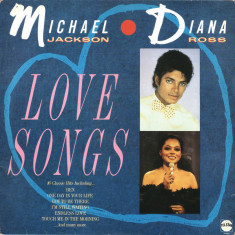 Vinil Michael Jackson And Diana Ross ? Love Songs (-VG) foto