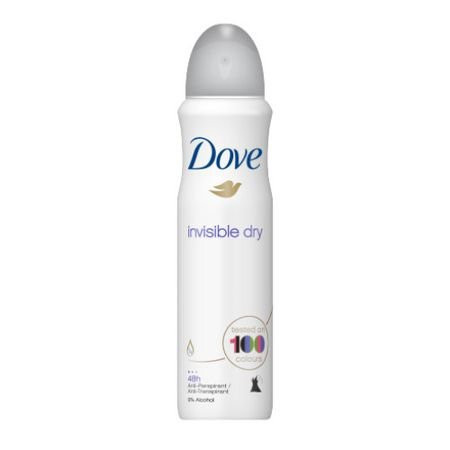 Deodorant antiperspirant spray, Dove, Invisible Dry 48 h, 150 ml