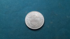 5 Schilling Austria 1968 silingi argint