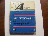 CY - Silviu CONSTANTINESCU &quot;Mic Dictionar de Cuvinte Perechi&quot;, Albatros