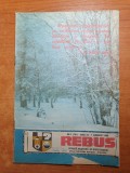 Revista rebus 1 ianuarie 1990 - revista de divertisment