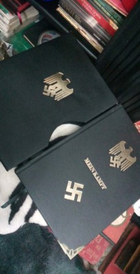 Mein Kampf in Etui-Adolf Hitler an 1993 ed LUX foto