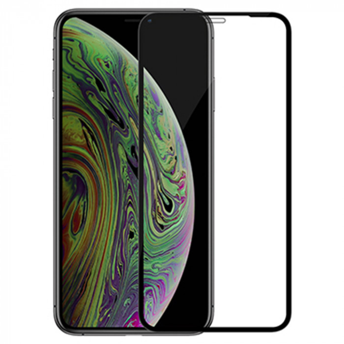 Nillkin -Folie sticla - iPhone 11 Pro / X / XS - Negru