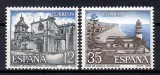 Spania 1986 - Obiective turistice, 2 serii, 4 poze, MNH, Nestampilat