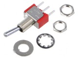Comutator basculant Poz: 2 SPST ON-(ON) 2A/250VAC 5A/28VDC