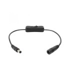 Cablu 15cm cu comutator pe fir mufe 2.1x5.5mm HOME, Home By Somogyi