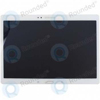 Samsung Galaxy Tab S 10.5 (SM-T800, SM-T805) Unitate de afișare completă albă GH97-16028B foto