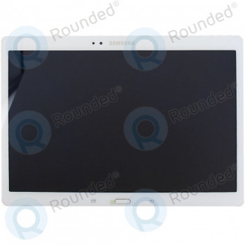 Samsung Galaxy Tab S 10.5 (SM-T800, SM-T805) Unitate de afișare completă albă GH97-16028B