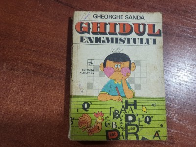 Dictionarul enigmistului de Gheorghe Sanda foto