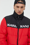 Karl Kani geacă reversibilă barbati, culoarea negru, de iarna 6076823-BLACK