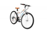 Bicicleta MTB Tec Strong, culoare alb/portocaliu/albastru, roata 26&quot;, cadru din... Cod:252636000102