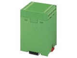 Bază carcasă verde pentru șină DIN