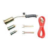Set arzator pe gaz cu 3 duze si furtun 1,5 m pentru lipit si parlit