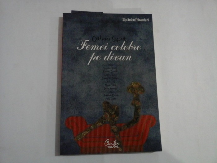 FEMEI CELEBRE PE DIVAN - Catherine SIGURET