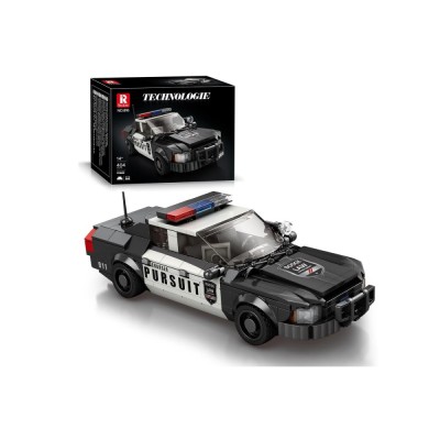 Set de constructie masina de politie 404 piese foto