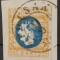Romania 1869 - Carol cu Favoriti pe fragment,Lp.28