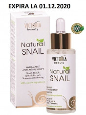 SER DE FATA ANTI-RID HIDRATANT CU EXTRACT DE MELC - HYDRA-REST VICTORIA BEAUTY - 100% NATURAL 30ML EXPIRA LA 12/2020 foto